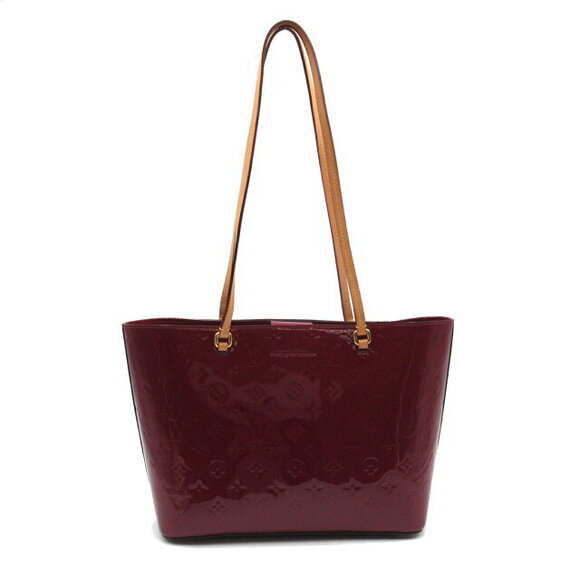 Louis Vuitton Long Beach Tote Bag Vernis Red Magenta Red Bag - Picture 3 of 10